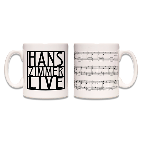 Sheet Music White Mug